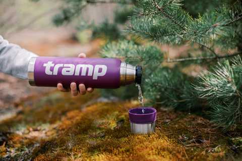Термос Tramp Expedition Line 1.2 л фиолетовый Фото 3
